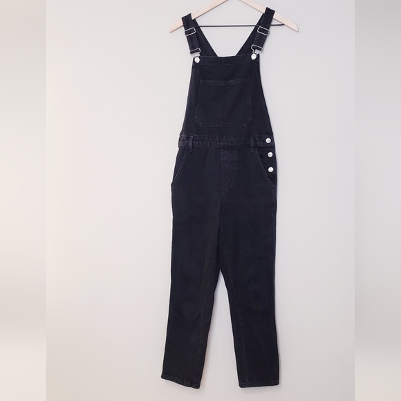 Topshop Denim - Top Shop Black Denim Overalls